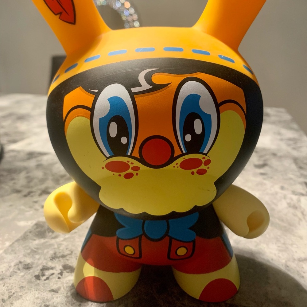 KID ROBOT “Dunny” Pinocchio limited edition 8”